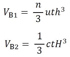 V_B1=  n/3 uth^3